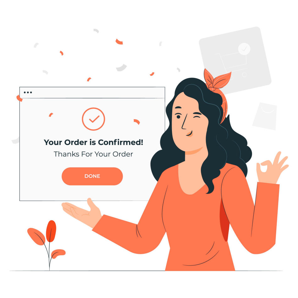 Order confirmed